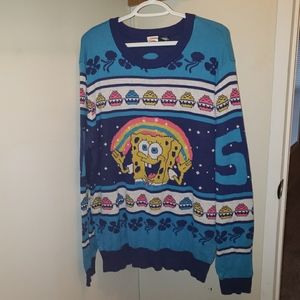 Spongebob ugly christmas sweater